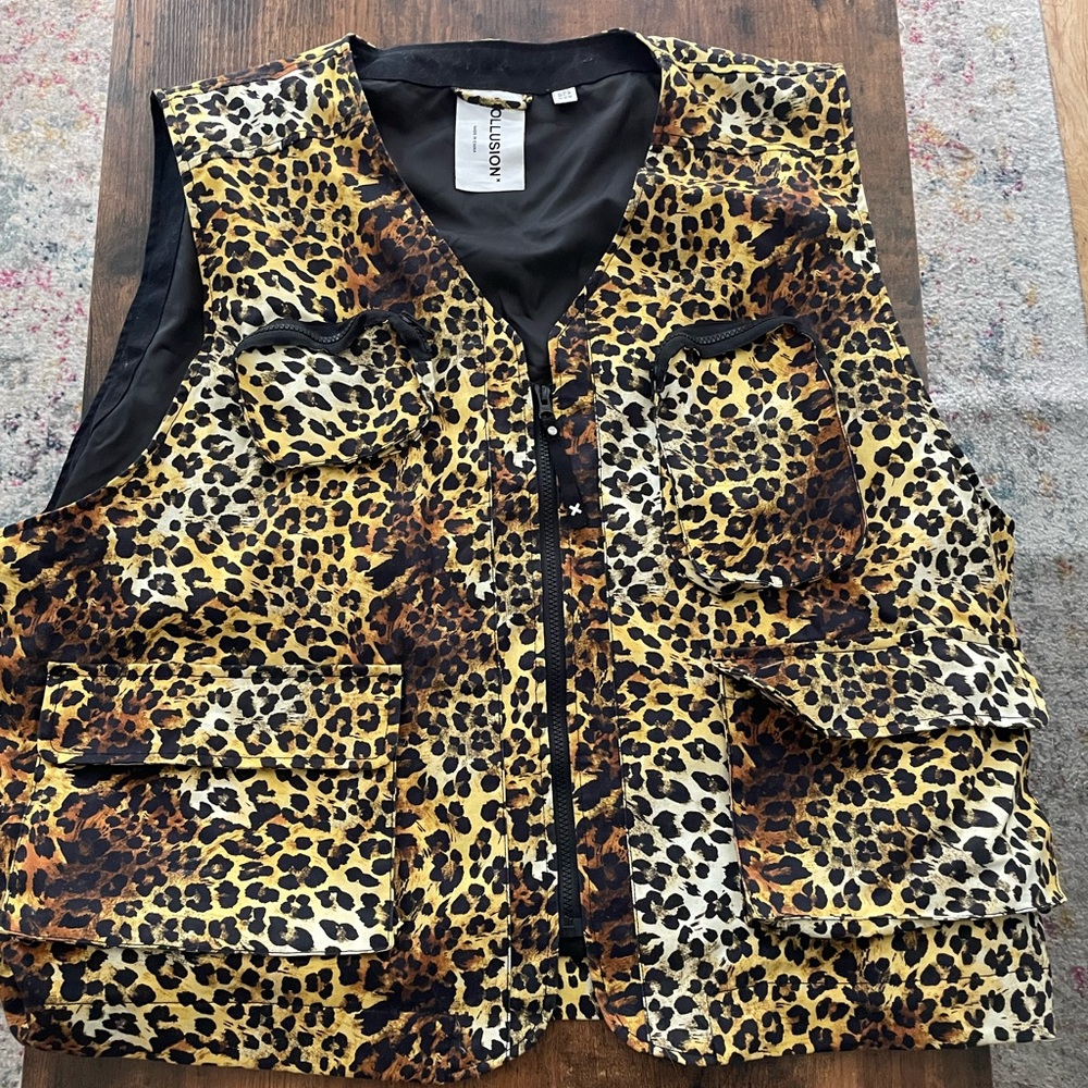 ASOS Collusion plus size utility vest